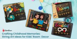 Crafting Childhood Memories: String Art Ideas For Kids’ Room Décor