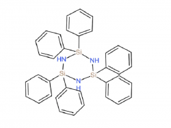 1,2,2,3,4,4-hexaphenyl-1,3,5,2,4,6-triazatrisilinane CAS No. 4570-25-6
