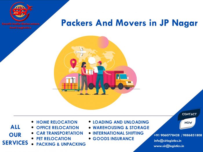 Packers and Movers in J P Nagar: Smooth Moving Experience