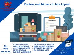Packers and Movers in BTM layout: Smooth and Affordable Relocation