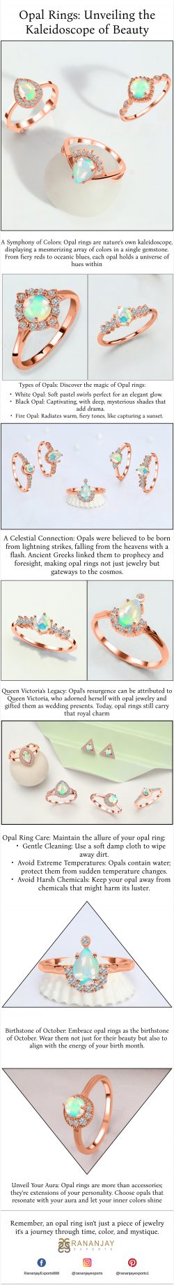 Opal Rings: Unveiling the Kaleidoscope of Beauty