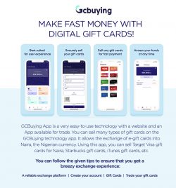 Make fast money with digital gift cards!!