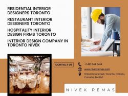 Elevating Spaces: NIVEK REMAS – Premier Interior Design Company in Toronto
