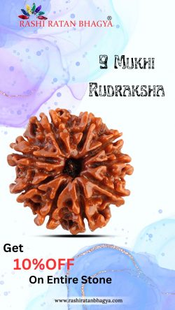 Buy Original 9 Mukhi Rudraksha in Shravan Maas and get 10% off