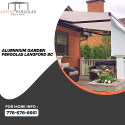 Aluminium Garden Pergolas Langford BC
