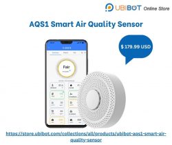 Easy to Use AQS1 Smart Air Quality Sensor – UbiBot Online Store