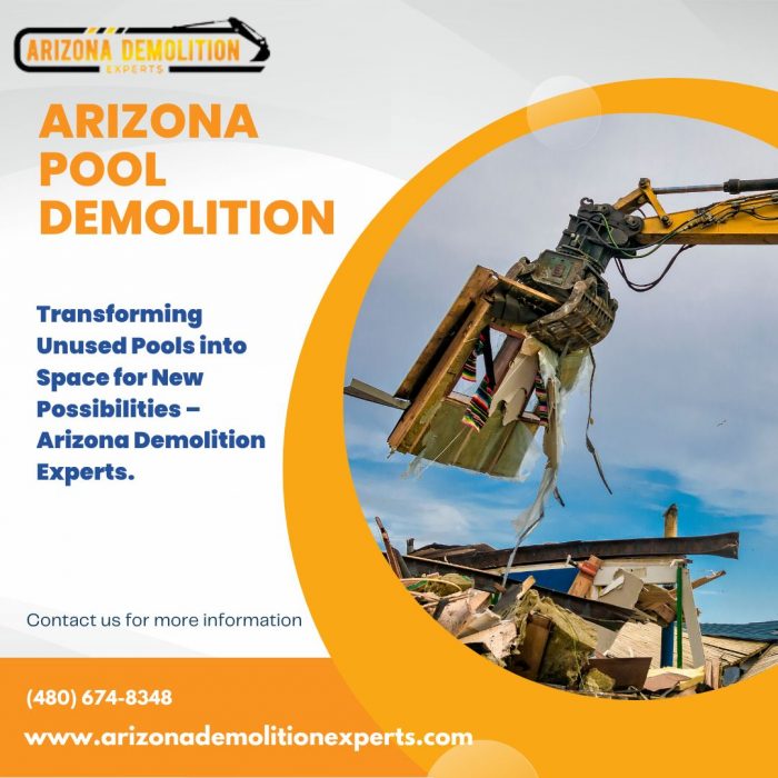 Arizona Pool Demolition | Arizona Demolition Experts