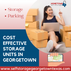Available Small To Large Storage Units in Georgetown, Texas