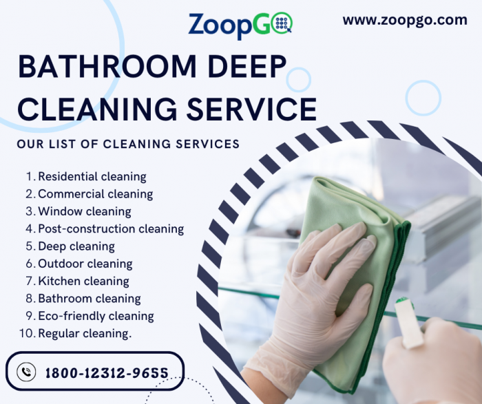 Professional Bathroom Deep cleaning in Kolkata for better hygiene