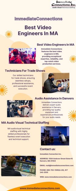 Immediate Connections – Best for Video Engineers In MA