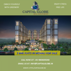 3 BHK Flats In Mohali For Sale