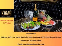 Elevate Your Vegas Experience With KAMU Ultra Karaoke’s Exclusive Bottle Service
