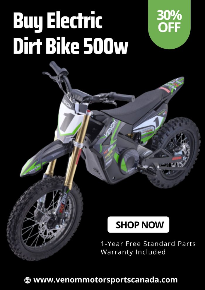 Buy Online Electric Dirt Bike 1500W At Best Deals – Venom Motorsports Canada