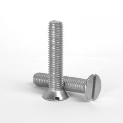 M1.6 x 4mm Countersunk Slotted Machin Screws Stainless Steel A2 (304) DIN 963