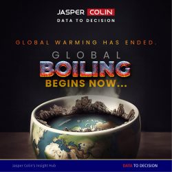 Global Warming has ended. Global Boiling begins now.