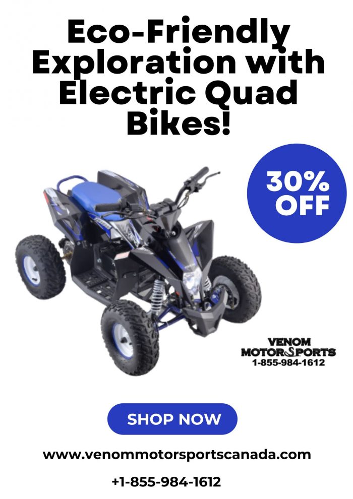 Buy Electric Quad Bikes For Adults – Venom Motorsports Canada
