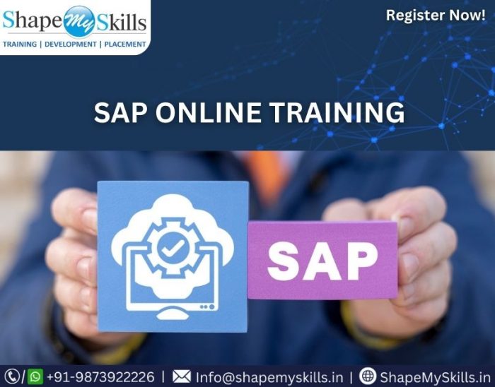 Elevate Your Career in SAP Training Course at ShapeMySkills