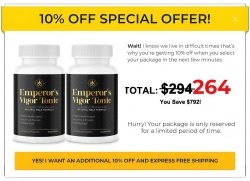 Emperor’s Vigor Tonic (Report 2023) Achieve Bigger & Harder Erections! Recommended