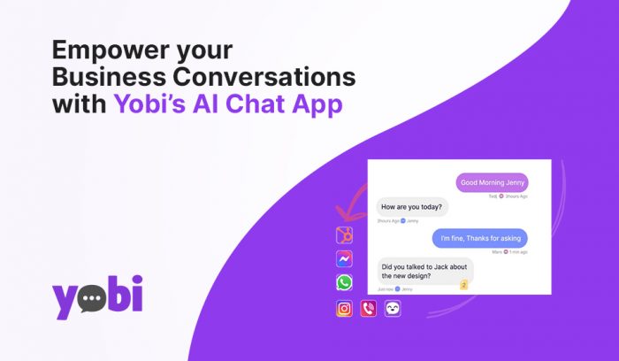 Empower your Business Conversations with Yobi’s AI Chat App