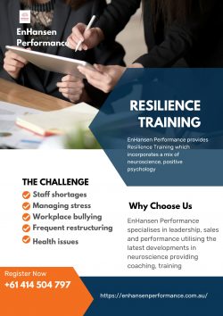 Resilience Training in Melbourne at Your Workplaces