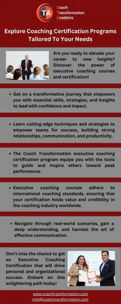 Explore Coaching Certification Programs Tailored To Your Needs