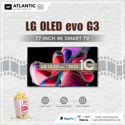 Explore Reality with LG 77 inch OLED Evo G3 4K Smart TV