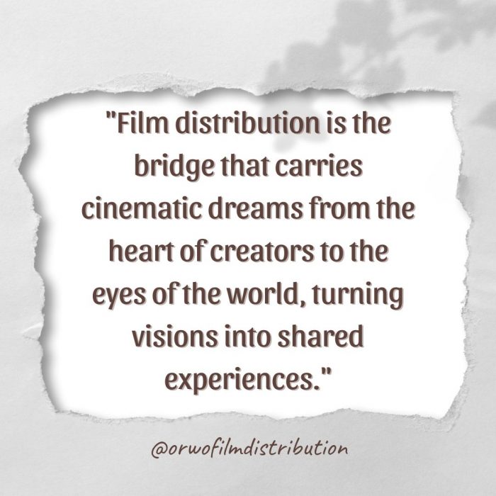 The Role of Orwo Film Distribution in Sharing Cinematic Dreams