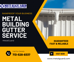Metal Building Gutters Service – MetalGuard