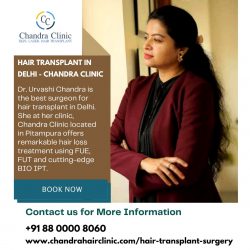 Book an Appointment with Best Surgeon for Hair Transplant in Delhi