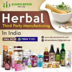 Herbal Third Party Manufacturing in India