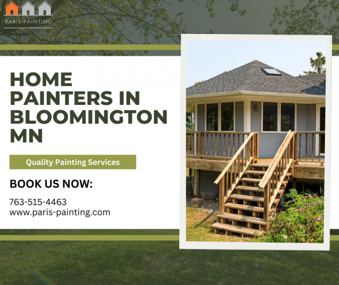Home Painters In Bloomington MN – Paris Painting