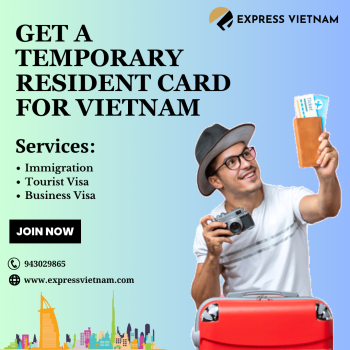 How to Get a Temporary Resident Card for Vietnam?