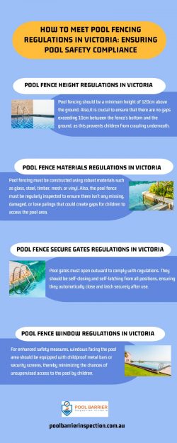 How to Meet Pool Fencing Regulations in Victoria: Ensuring Pool Safety Compliance