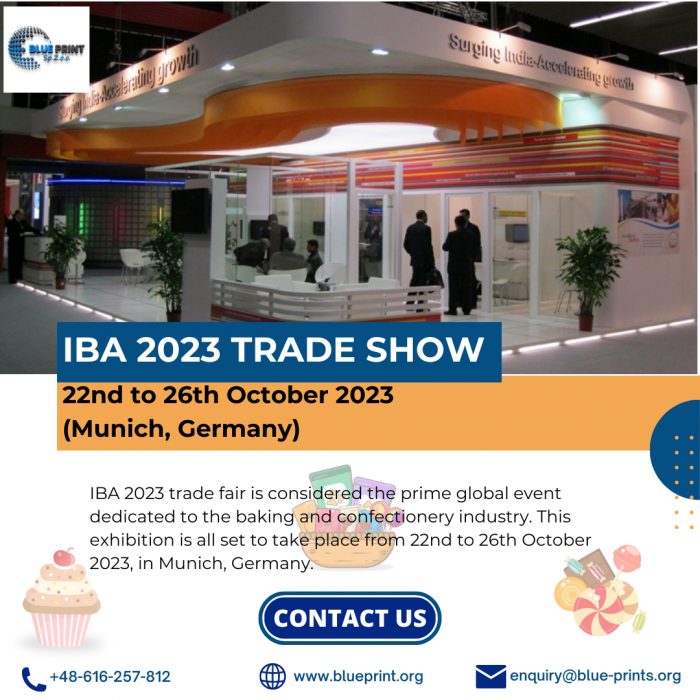 Join the Baking and Confectionery Experts at the IBA 2023 Trade Fair in Munich