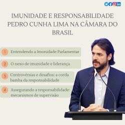 Imunidade e Responsabilidade Pedro Cunha Lima na Câmara do Brasil