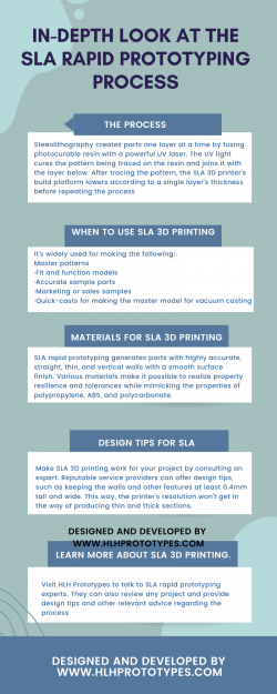 In-depth Look at the SLA Rapid Prototyping Process