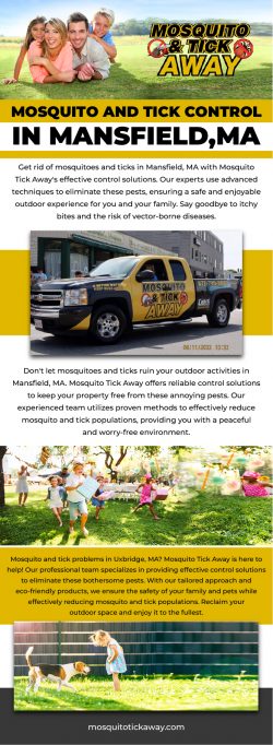 Say Goodbye to Mosquito and Tick Control in Mansfield, MA with our Expert Control Services!