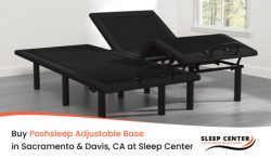 Buy Poshsleep Adjustable Base in Sacramento & Davis, CA at Sleep Center