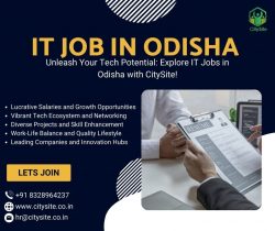 Explore Lucrative IT Job Opportunities in Odisha with CitySite