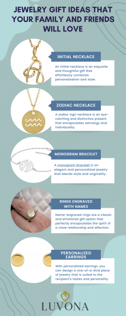 Jewelry Gift Ideas That Your Family And Friends Will Love