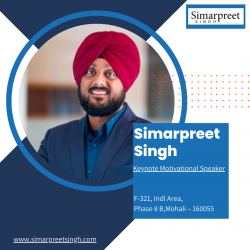Keynote Motivational Speaker: Simarpreet Singh.