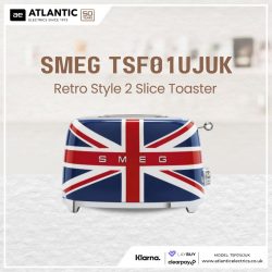 Kickstart Your Morning with Smeg TSF01UJUK 2 Slice Toaster