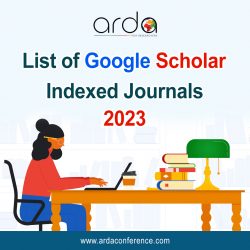 List Of Google Scholar Indexed Journals 2023