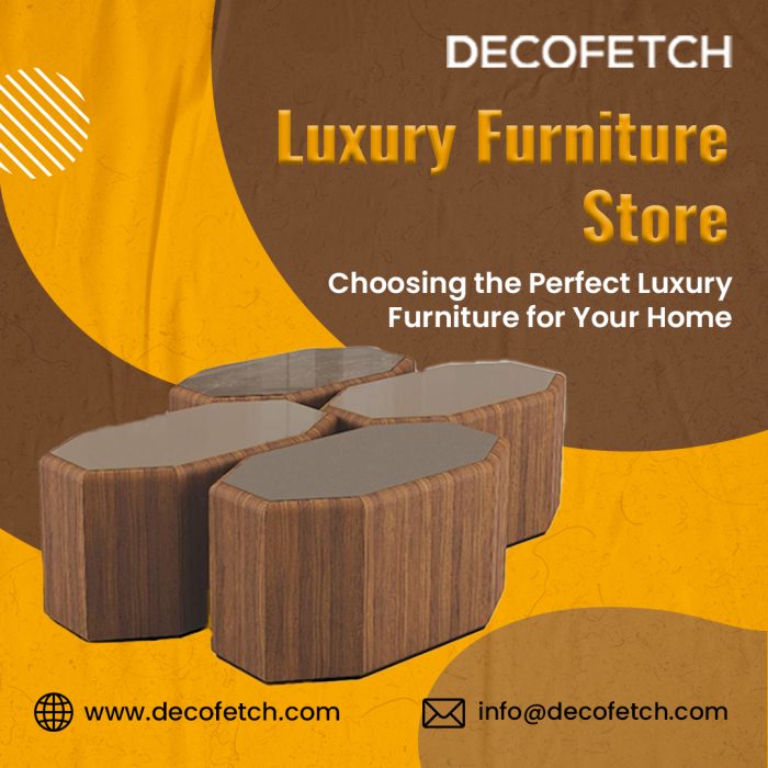 Get Luxury Furniture Store in London | Decofetch