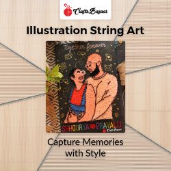 Illustration String Art: Capture Memories With Style