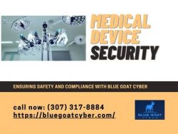 Medical Device Security: Ensuring Safety and Compliance with Blue Goat Cyber