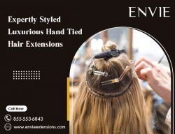Expertly Styled Luxurious Hand Tied Hair Extensions | ENVIE Extension
