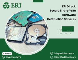 ERI Direct: Secure End-of-Life Hardware Destruction Services