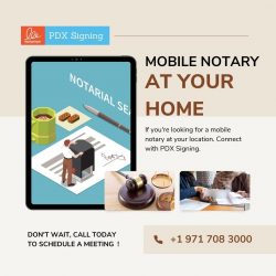 Mobile notary at your home