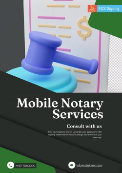 Mobile Notary Services at your doorstep